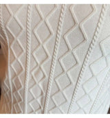 Men Polo Collar Slim Fit Knit Sweater