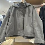 Women Thin Hooded Windbreaker Coat