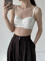 Women French Lace Half Bra