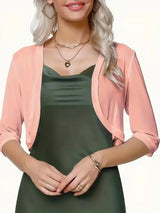 Vintage Mesh Bolero Shrug Cropped Jacket