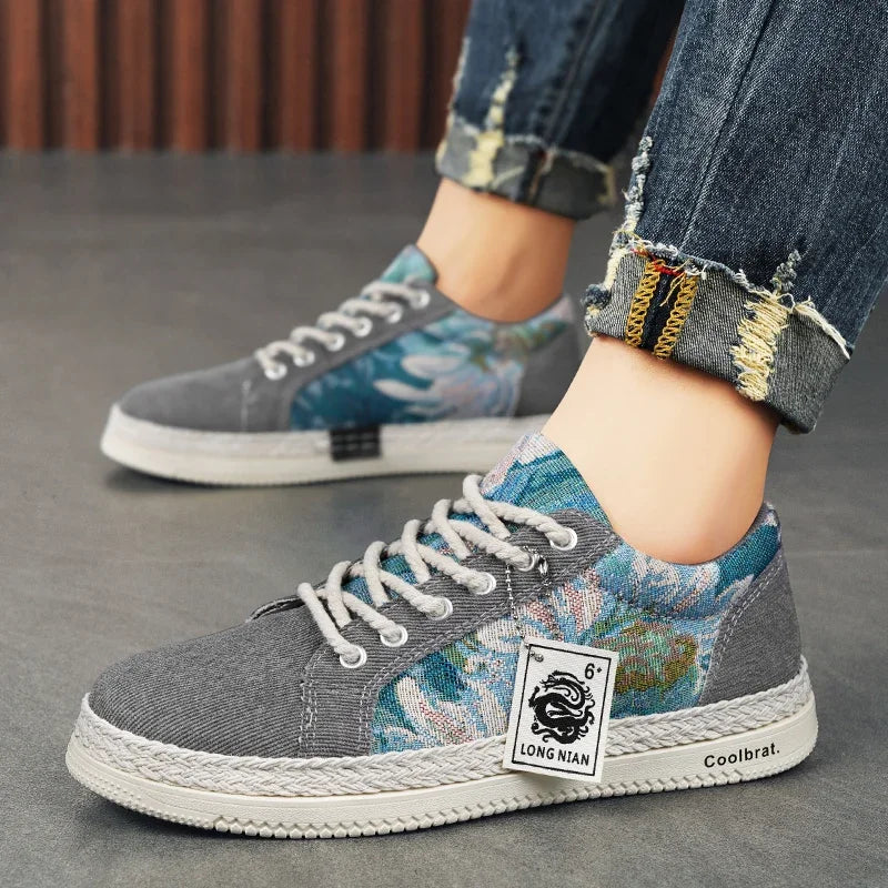 SpringWalk™ Men’s Casual Canvas Shoes