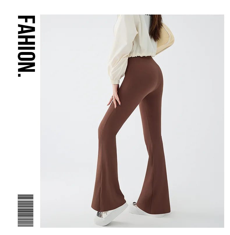 Women Flared Shark Leggings