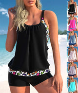 Women Marble Print Bikini Set