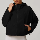 Women Windproof Quick Dry Yoga Jacket