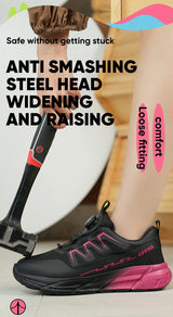 Women Safety Shoes Lightweight Work Boots