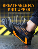 Men Lightweight Indestructible Work Boots