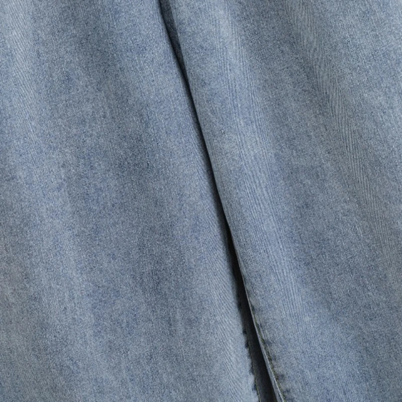 Women Plus Size High Waist Wide Leg Jeans