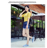 Women Canvas Shoes Lightweight Flat Sneakers