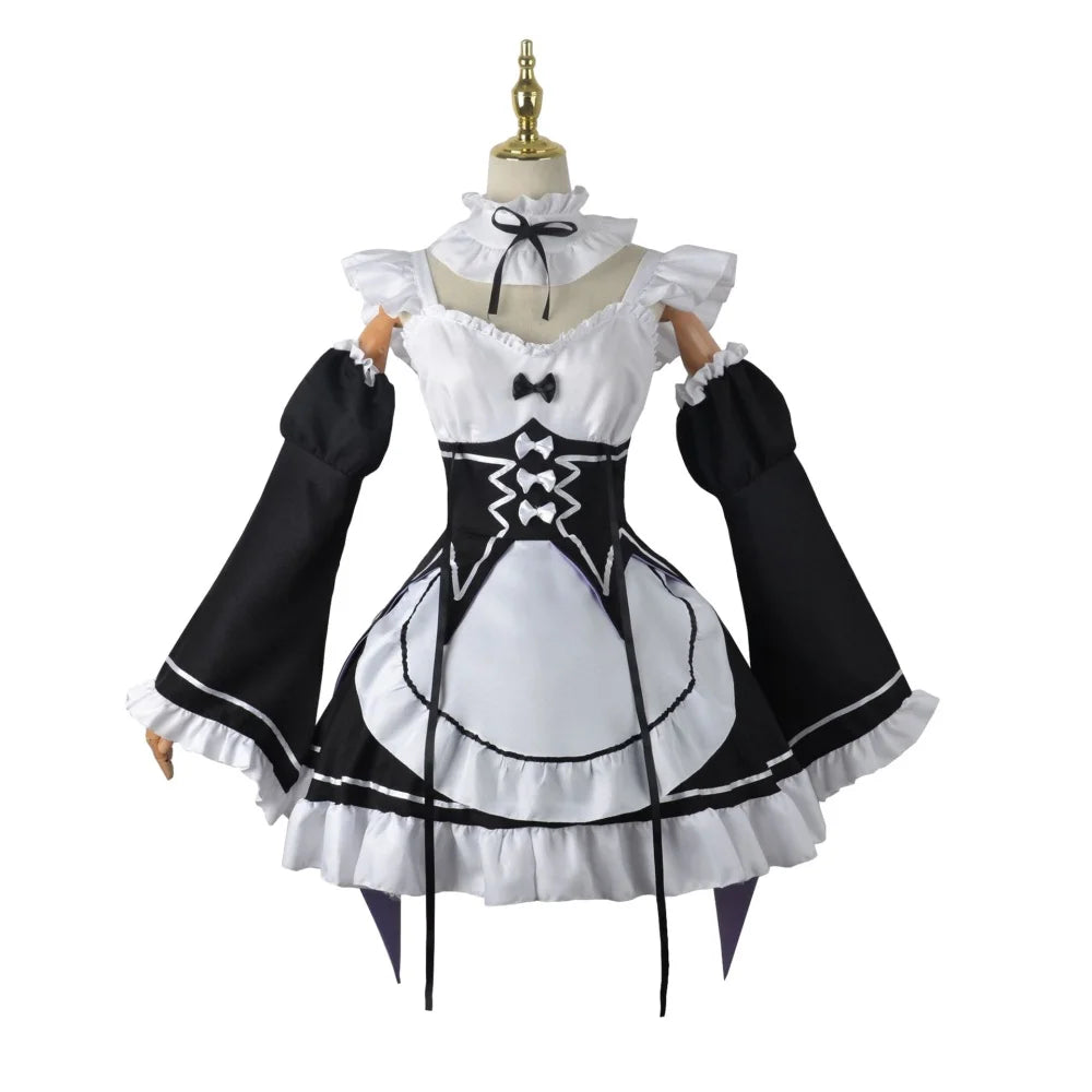 Ram & Rem Maid Cosplay Dress
