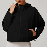 Women Quick Dry Hooded Sports Jacket