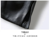 Luxury Soft PU Leather Sleeveless Vest