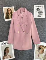 SilhouetteFit™ – Slim Blazer (Korean Fashion, Office-Ready Slimming Design)