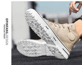 Men’s High-Top Skateboarding Canvas Shoes