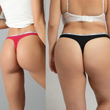 Women Plus Size Cotton Thongs