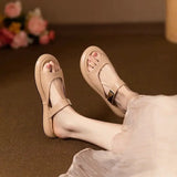 Women Minimalist White Slide Sandals