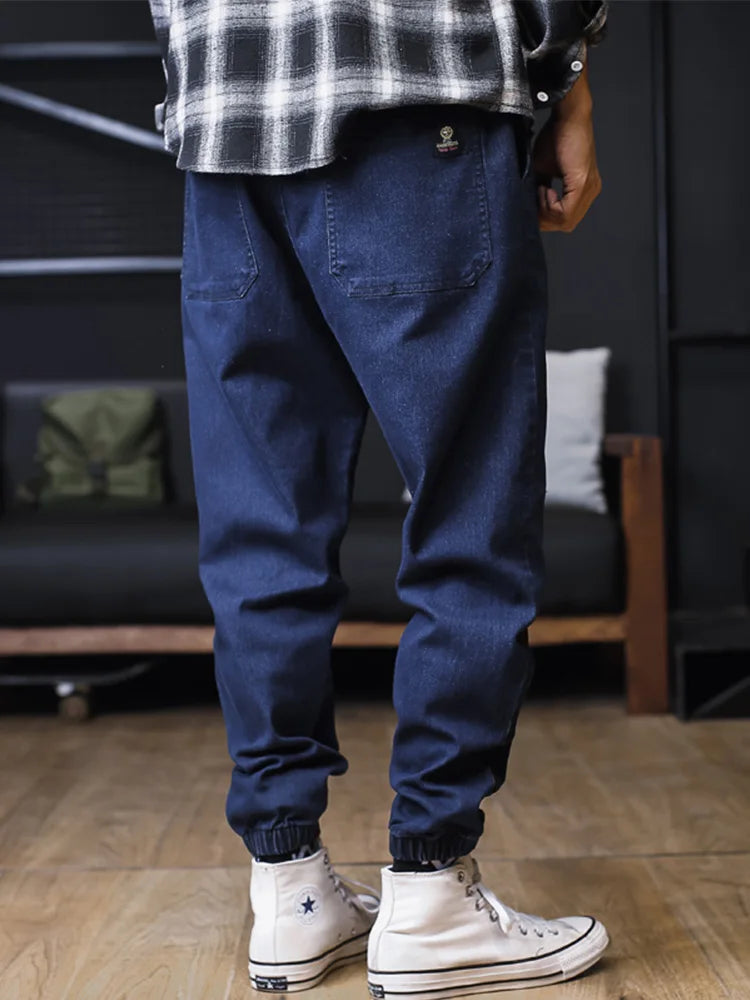 Men Plus Size Jogger Jeans