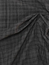 Women Plus Size Plaid Hooded Shirt