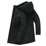 Men Thick Hooded Parka Jacket