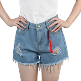 Women’s 3PCS High Waist Ripped Denim Shorts