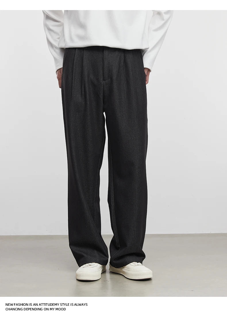 Men’s Wide Leg Casual Pants