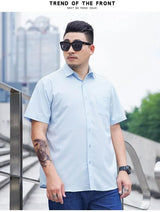 Men Plus Size Work Shirt