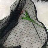 Women Vintage Lace Tulle Bandage Skirt