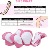 Kids Protective Gear Set with Knee & Elbow Pads