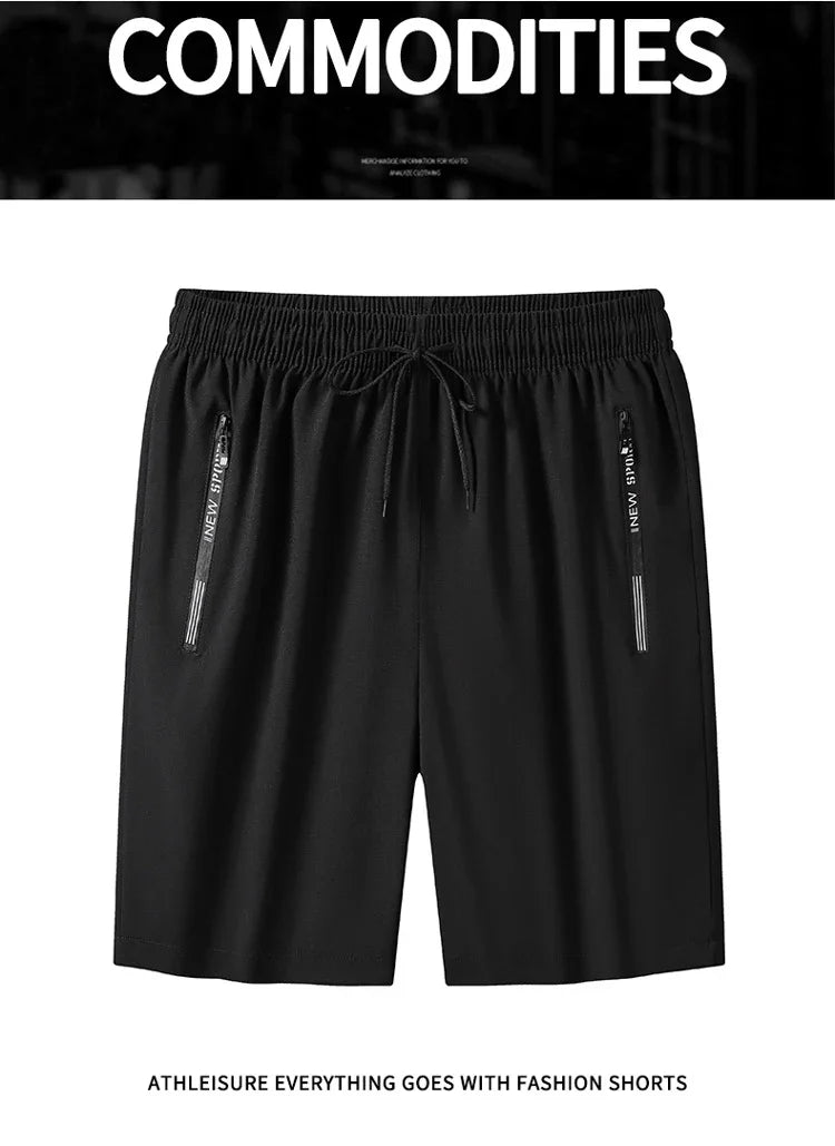 Plus Size Men's Summer Work Shorts – Loose Fit