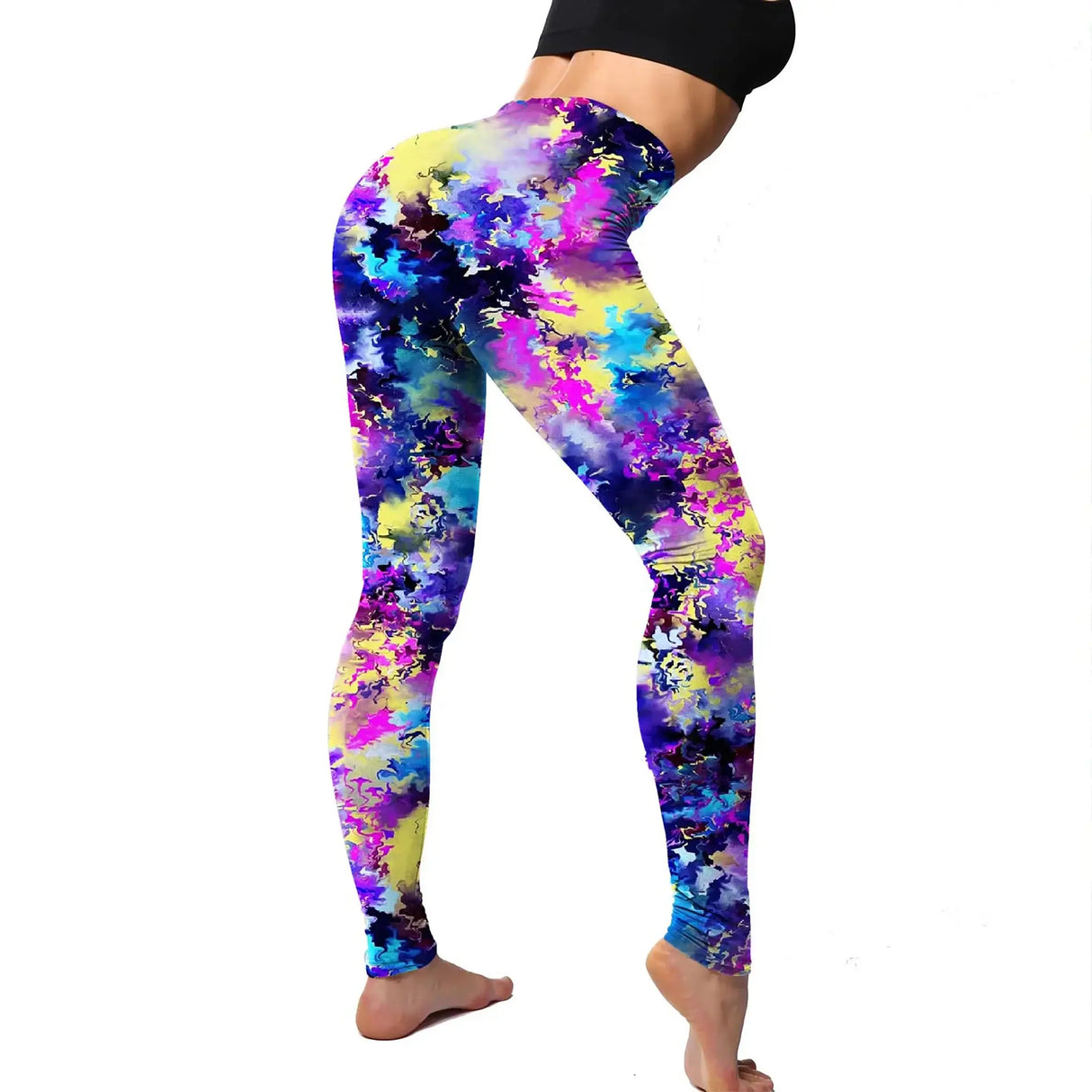 Women 2-Pack Colorful Print Leggings