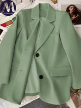 TrendyCore™ – Streetwear Office Blazer (Long Sleeve, Korean Fit, 2025 Vibe)