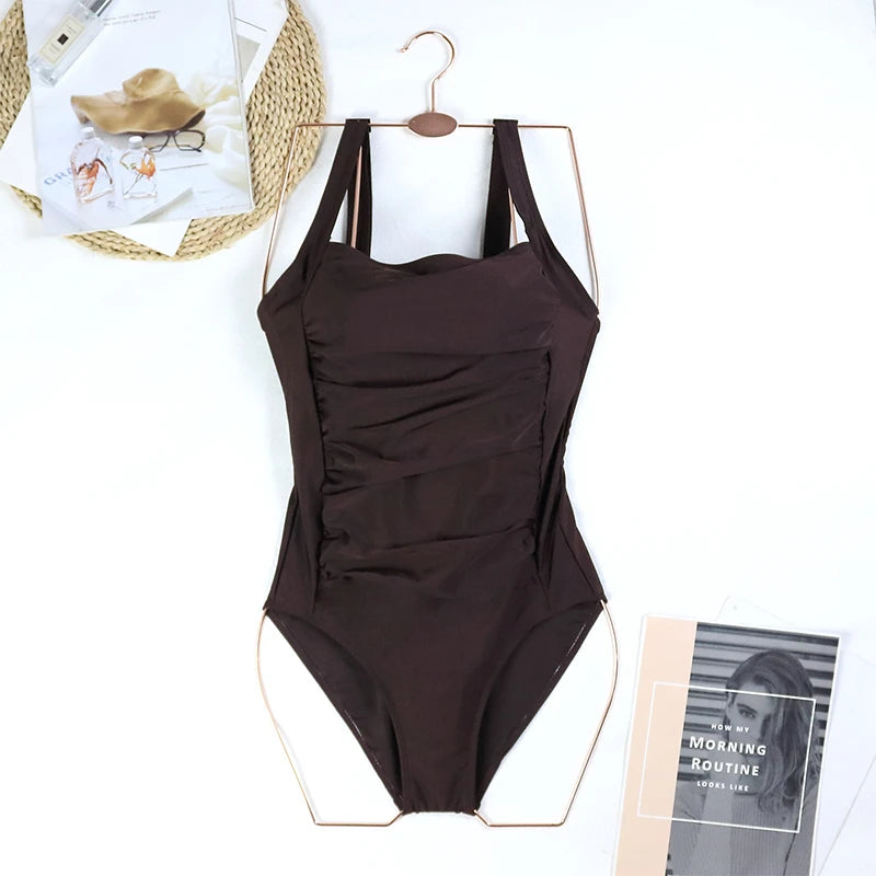 Women Tummy Control One Piece Swimsuit