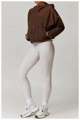 Women Quick Dry Hooded Sports Jacket