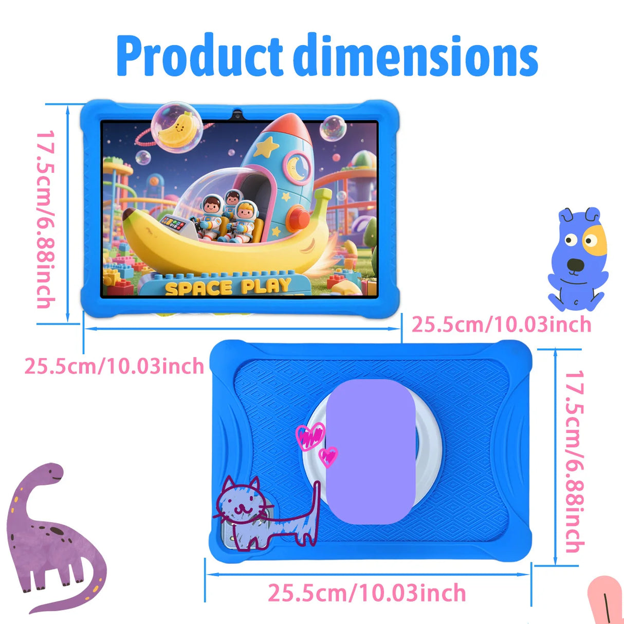 Kids 10.1-Inch Android Learning Tablet