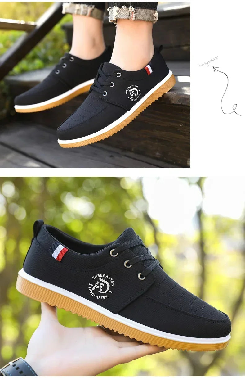 UrbanLift™ Men’s Platform Canvas Sneakers