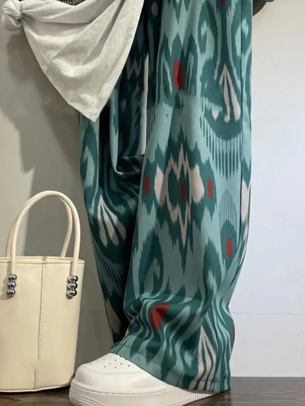 Women Summer Patchwork T-Shirt Pants Set