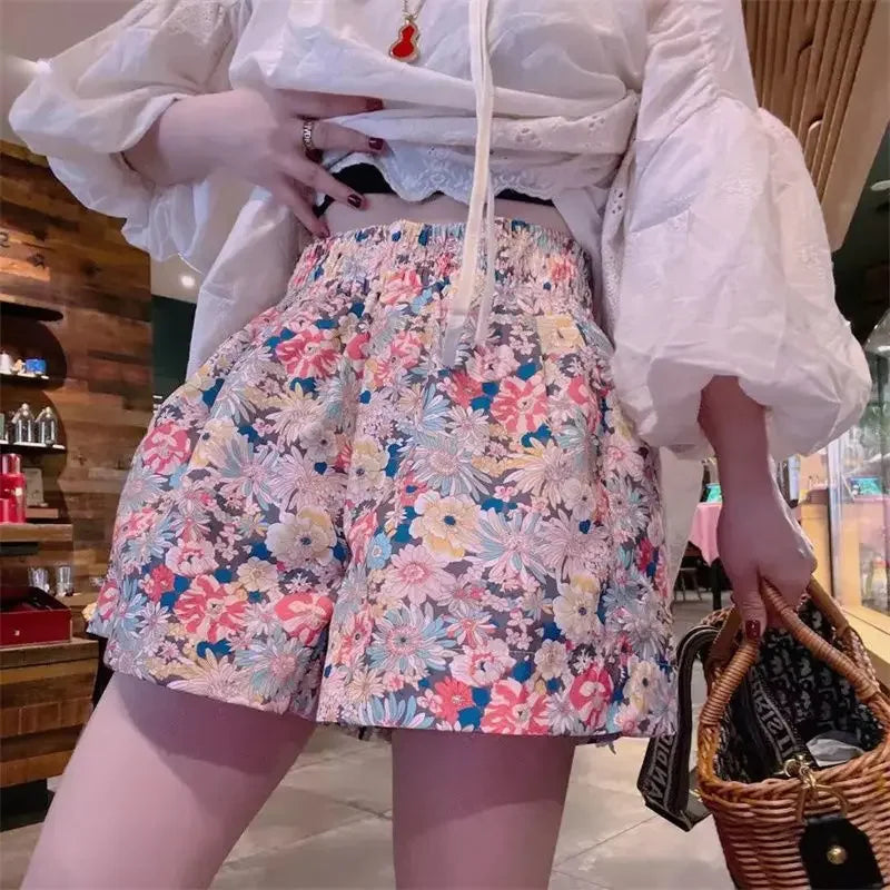 Women's Loose High Waist Shorts