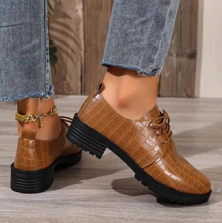 Women Handmade Oxfords – 2025