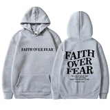 Men Faith Over Fear Hoodie