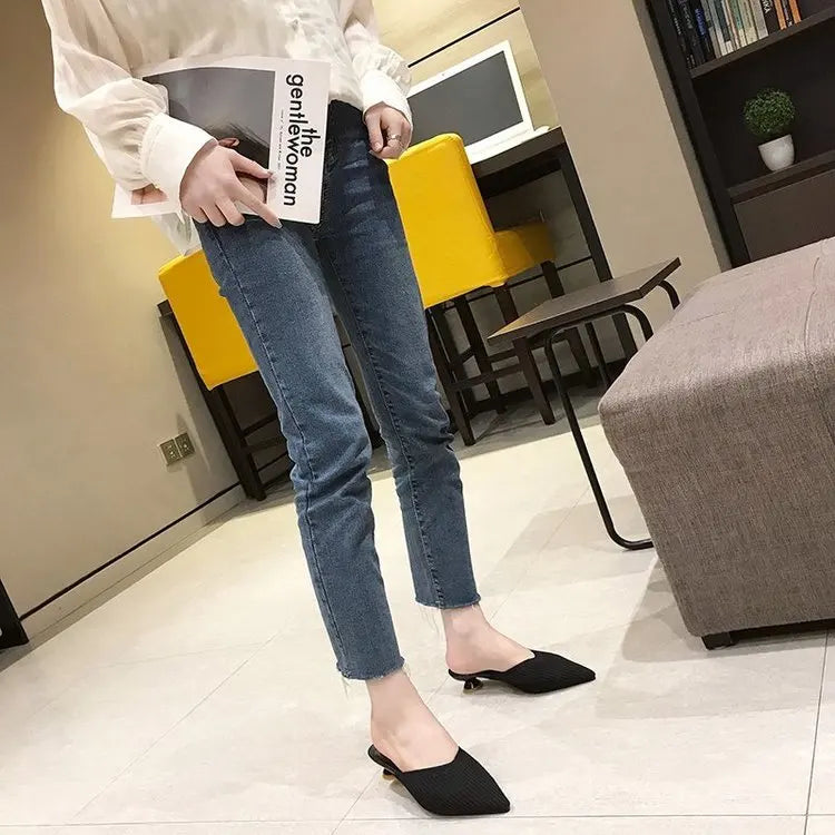 Women Mid Calf Boots Minimalist Platform Shoes