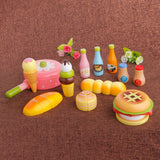 Wooden Kids Fruit Cutting Toy Set