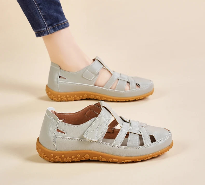 Women’s Covered Toe Summer Flat Walking Sandals
