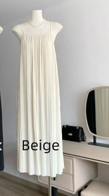 Women Plus Size Loose Spaghetti Strap Pajama Dress