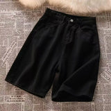 High Waist Women’s Denim Shorts for Spring/Summer