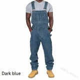 Men's Plus Size Denim Overalls 2025