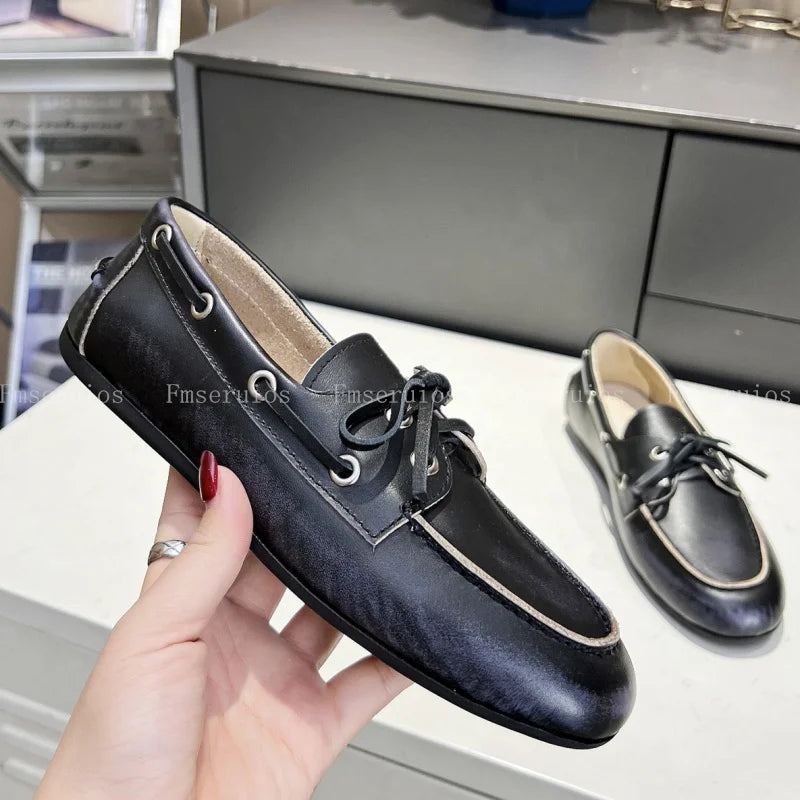 Women’s Kitten Low Heel Pleated Strap Sandals