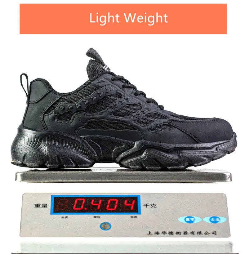 Women Safety Shoes Protective Security Sneakers