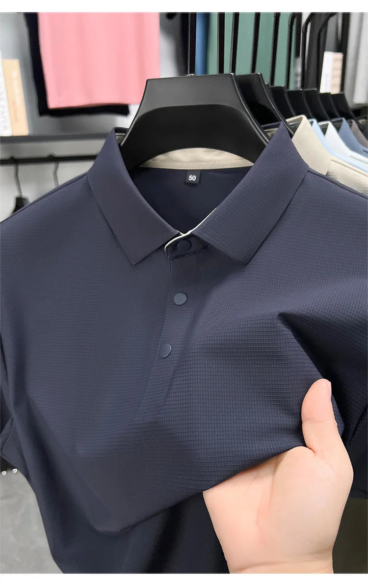 Men Premium Jacquard Polo T-Shirt