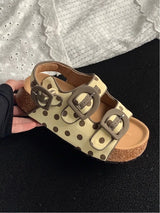 Women Platform Flat Sandals Summer Slides