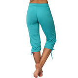 Women Pocket Mid-Rise Cropped Leggings