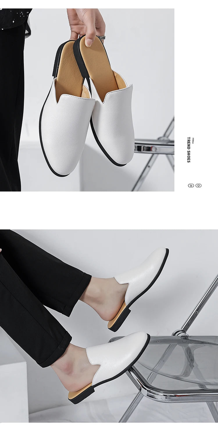 Men British Style Mules